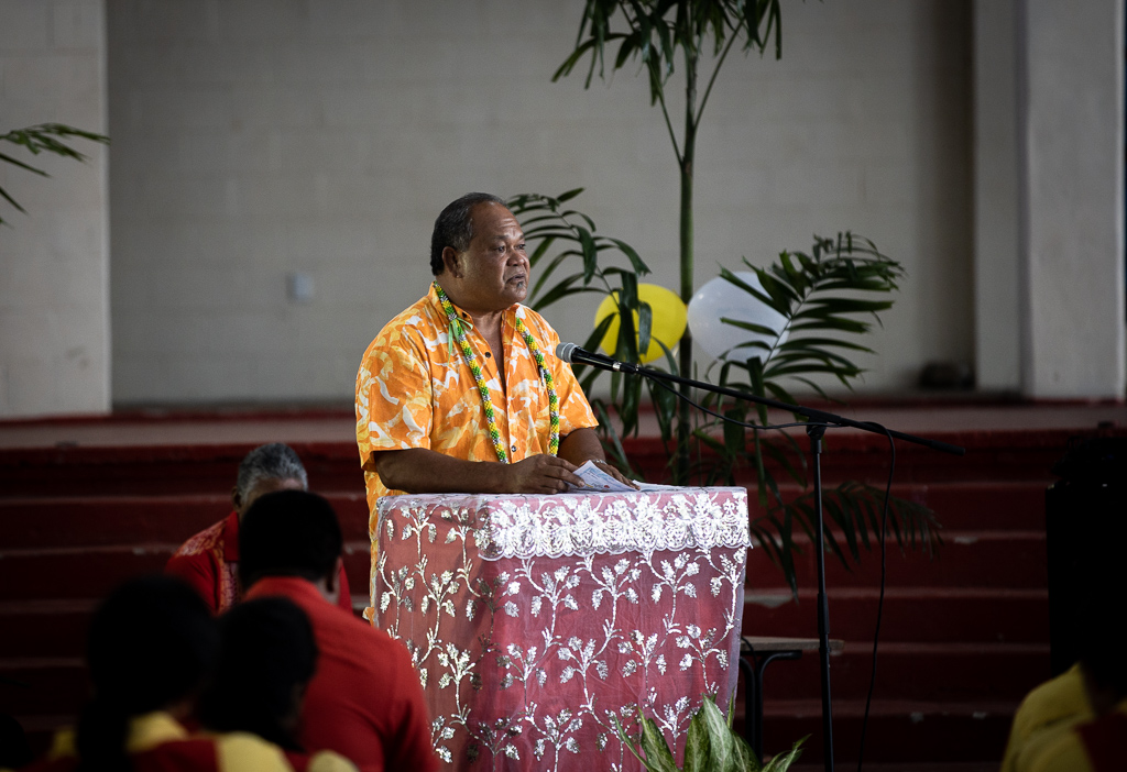 Samoa College farewells Mr. Rimoni