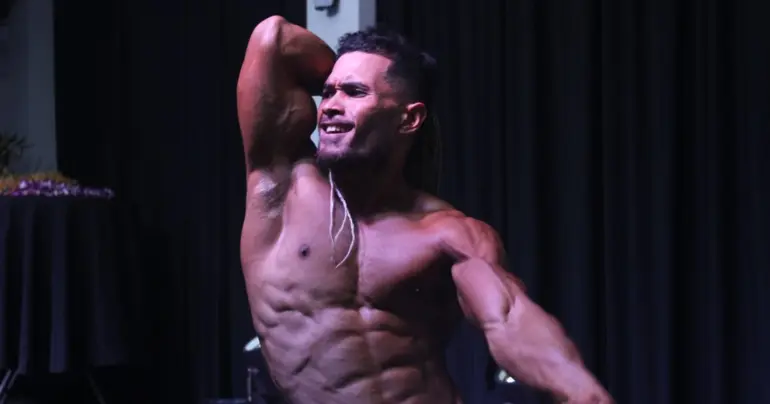 Hard work, discipline and support: Ben's secret to bodybuilding success
