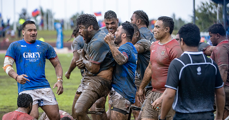 Amosa's shining debut a tribute to his grandfather