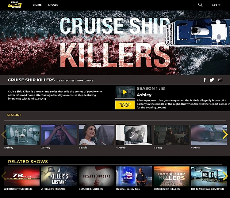 TEGNA’s True Crime Network Launches OTT App for Amazon Fire TV, Apple TV, Chromecast, iOS, and Android