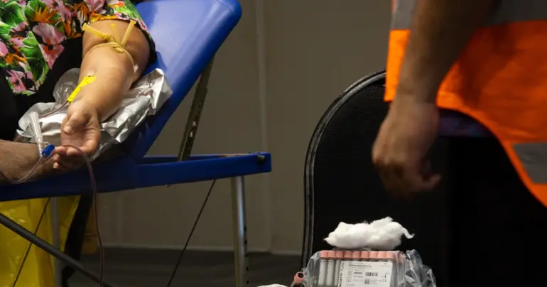 A chance to save a life by donating blood