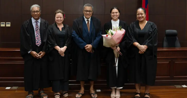 A chance for legal advocacy: Taulesulu admitted to the bar