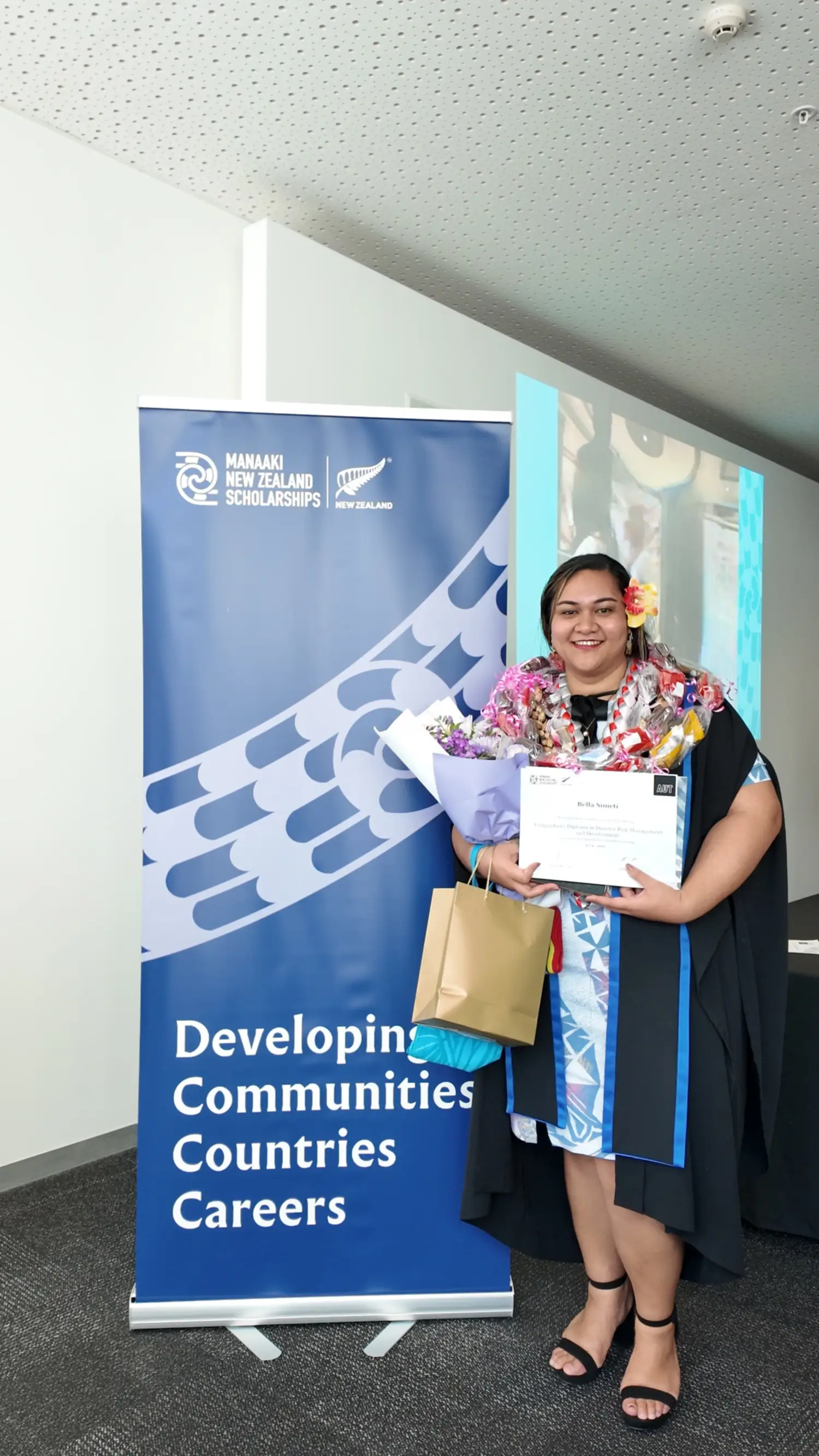 Frontline experience fuels Bella's academic success