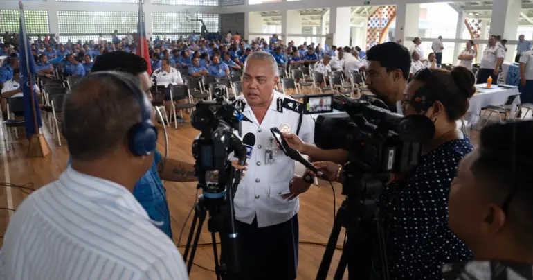 Top cop denies getting letter from Pago