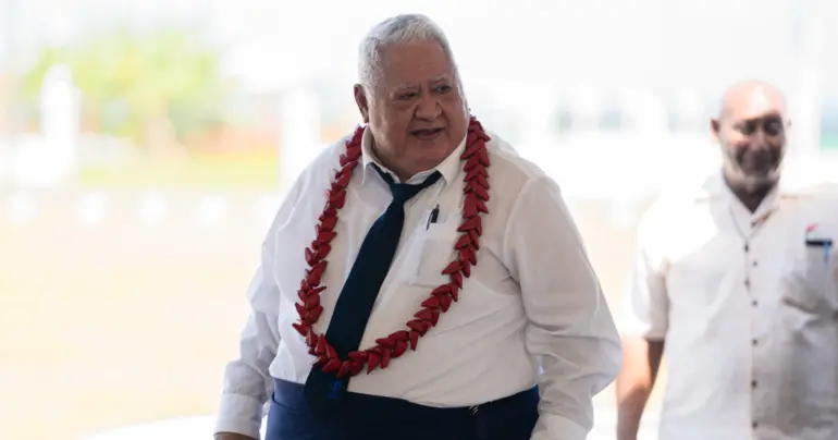 Tuilaepa suspended for saying 'talking shit' to PM