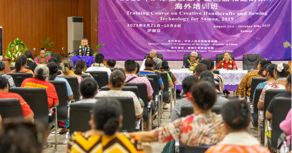 Samoa Observer | Handicraft, sewing training targets 51 districts