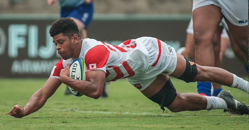 Samoa A smashed 76-3 by Junior Japan