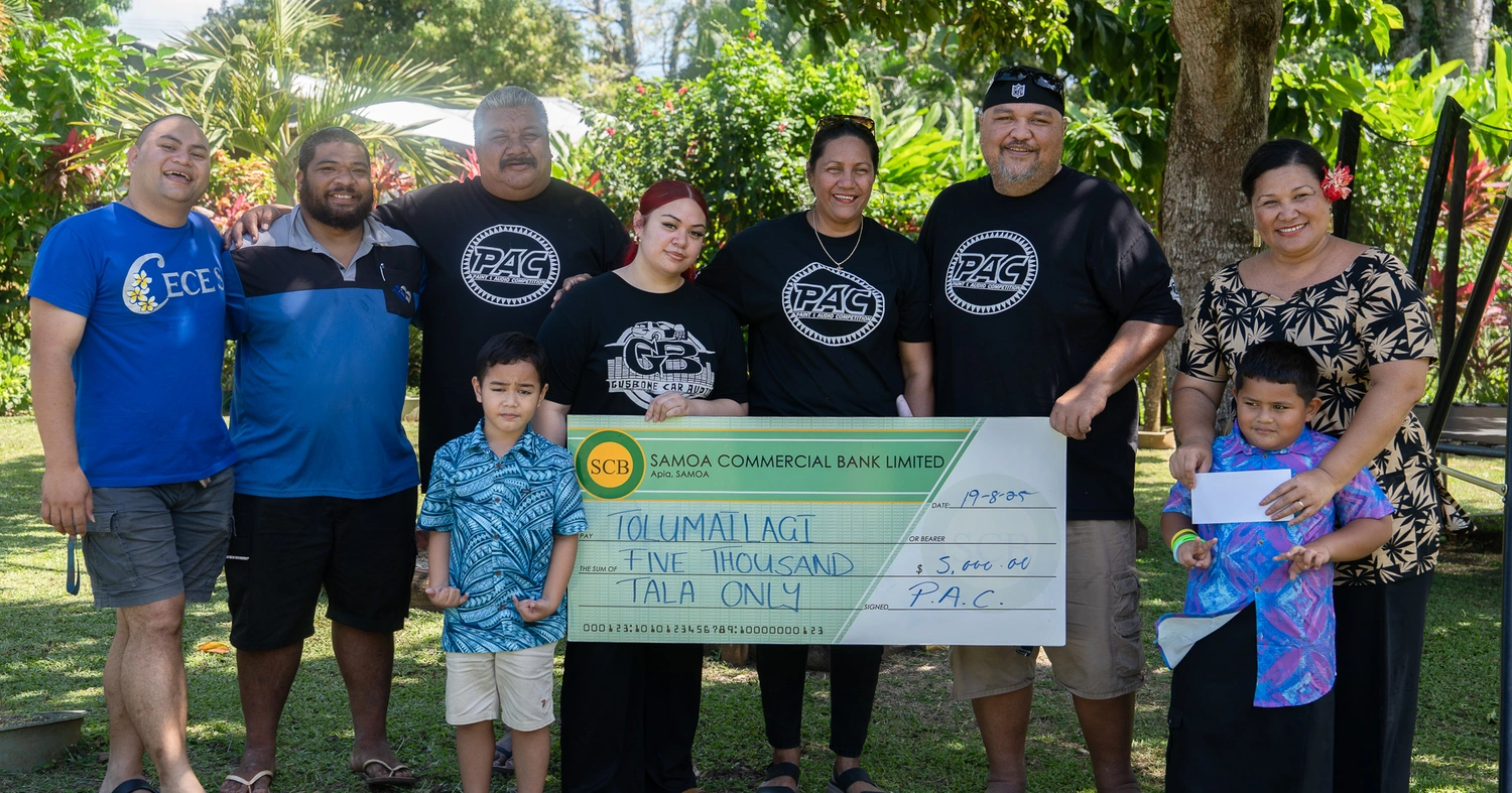 Car show donates to Senese and Tolumailani