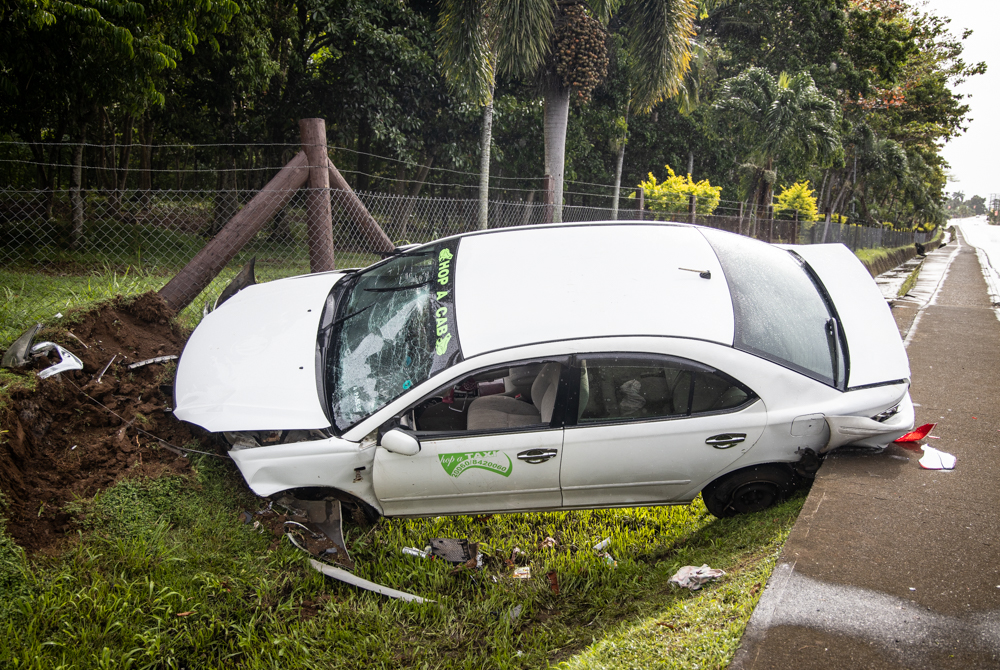 Sunday afternoon crash at Tuana'imato