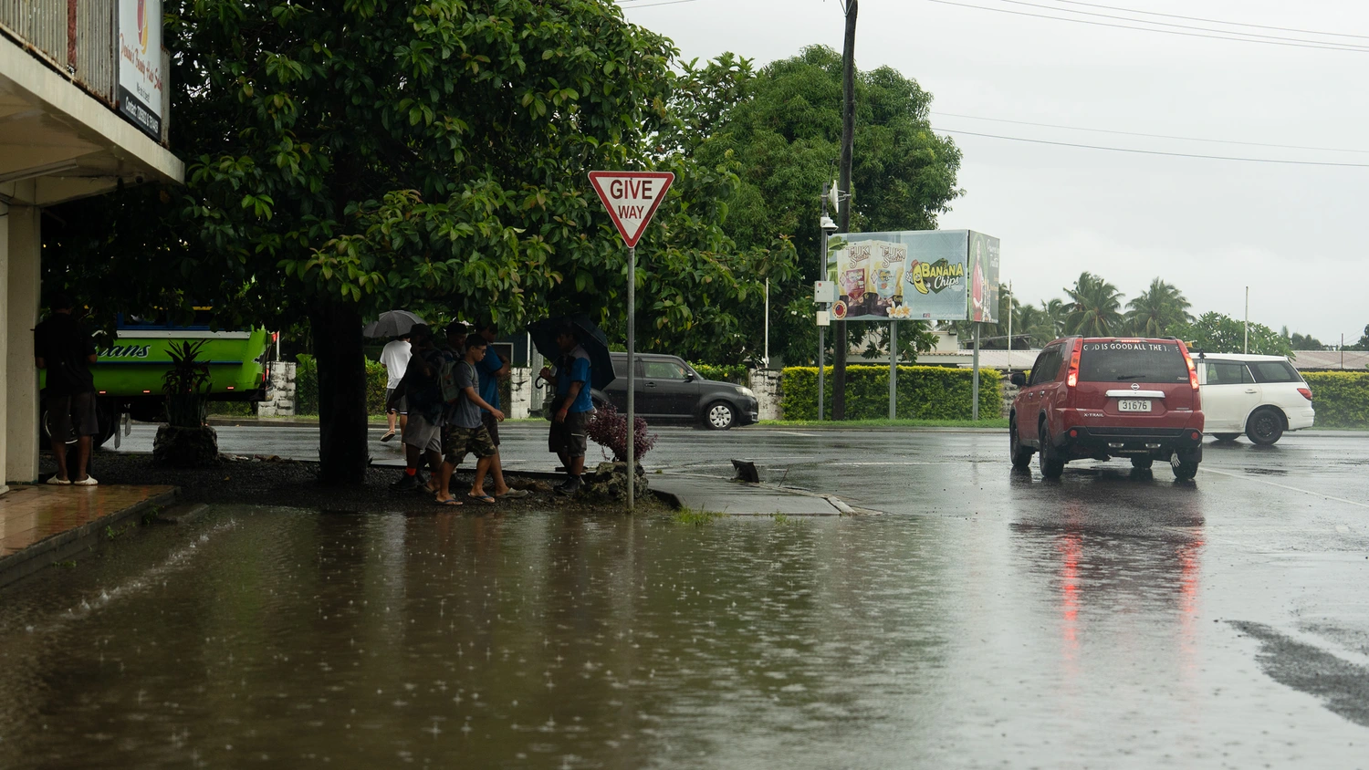 Blocked Vaitele drains brings frequent flooding