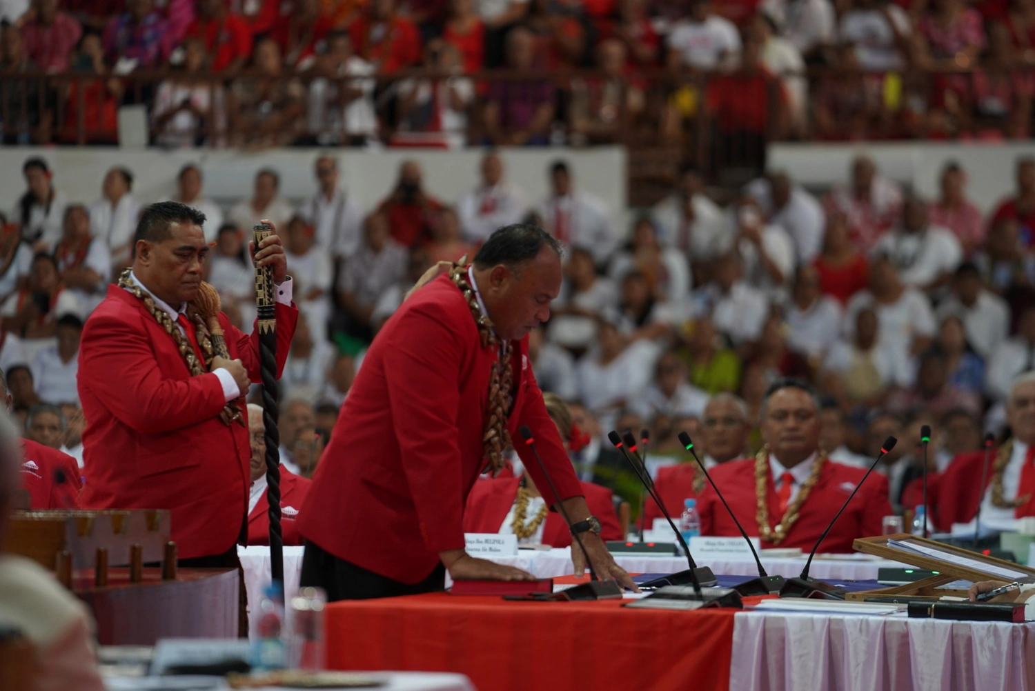 Auapa'au is Speaker