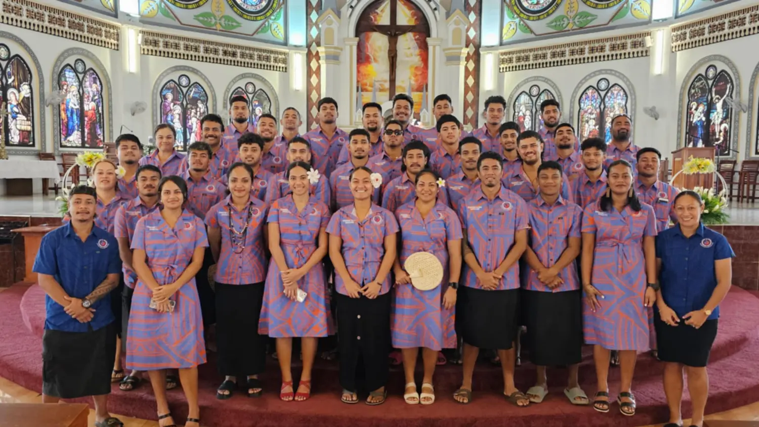 Samoa arrives for tag tournament