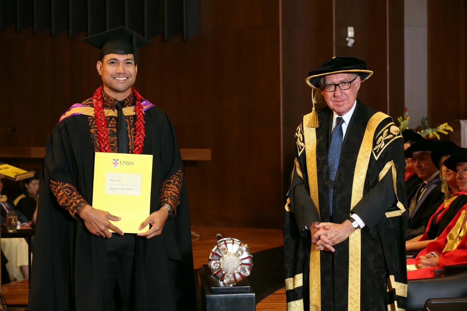 Leiataualesa excels at Australian university