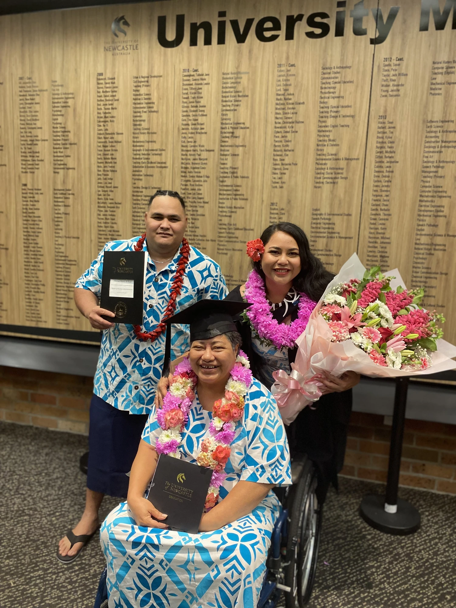 Theresa dedicates MBA to mother