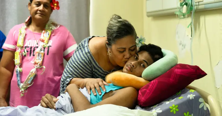 Christmas on hold to care for Blessing, SVSG thanked