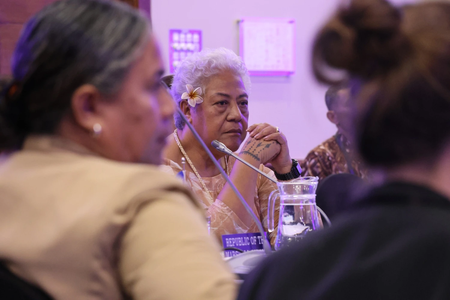 Fiame attends women leaders meeting 