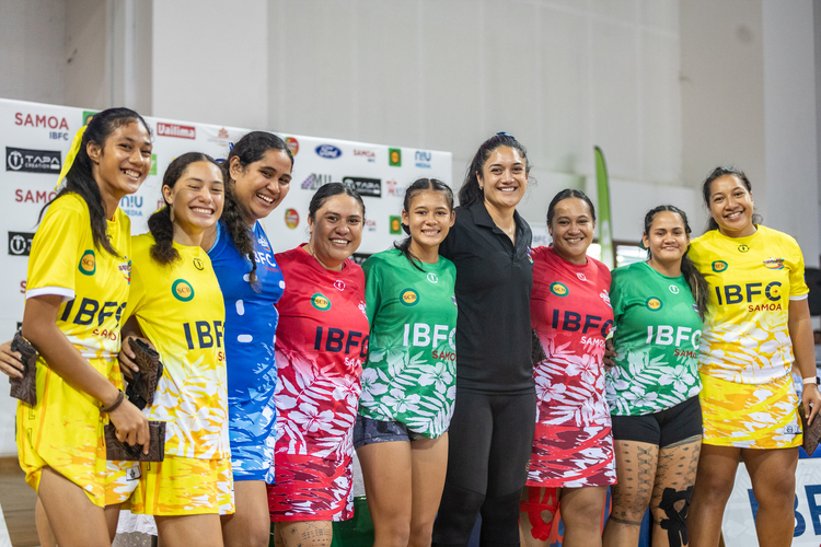 Overseas teams and netball ambassadors in Saints tournament