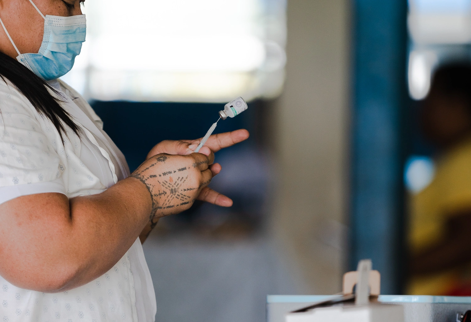 Mother told vaccines out of stock