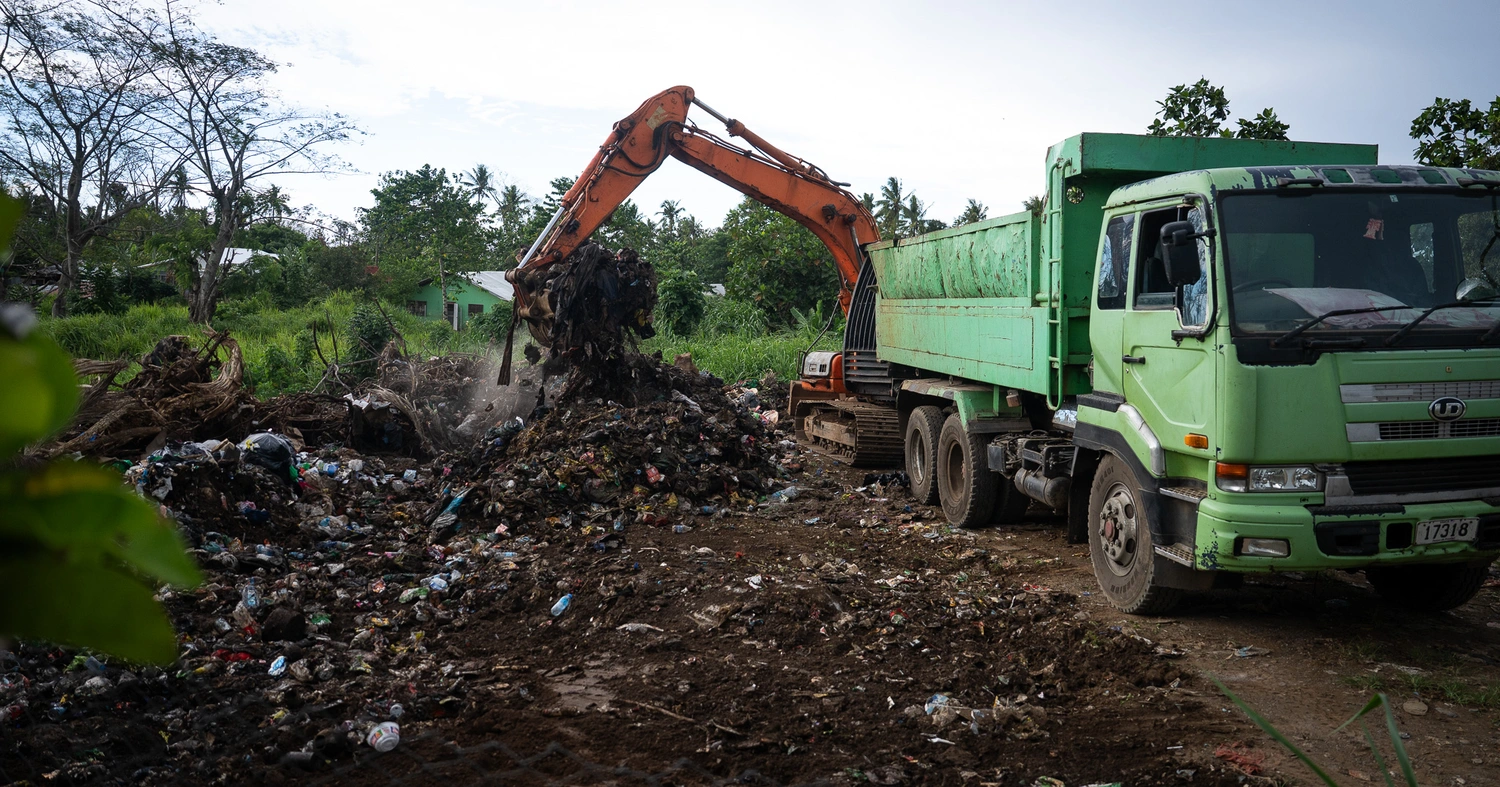 Toamua-Uta dump cleared, residents not in collection plan
