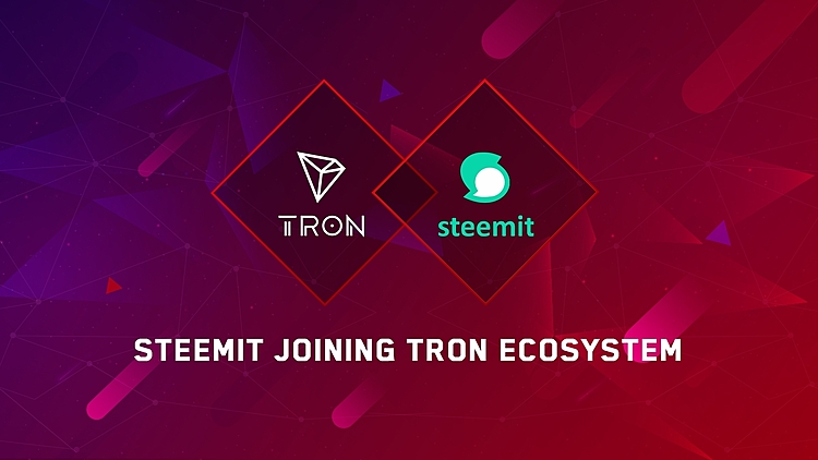 Steemit Joining TRON Ecosystem