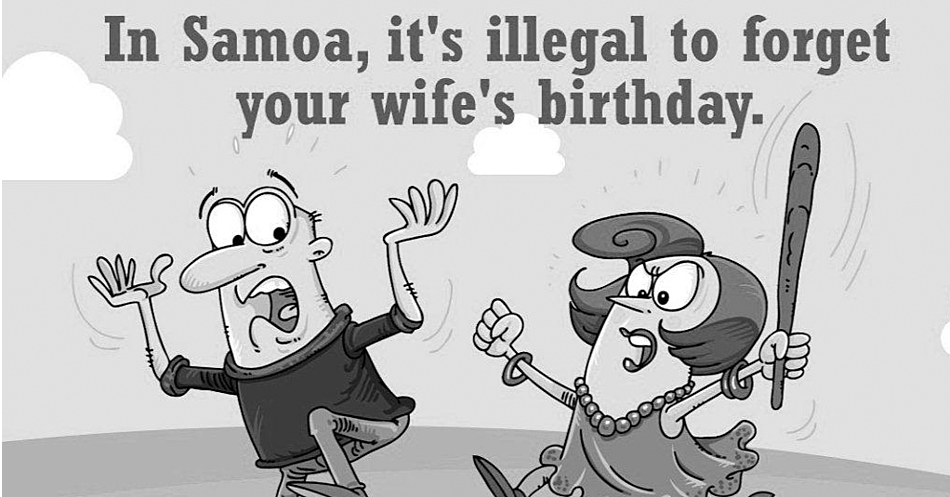 Samoa Observer | Samoan 'law' against forgetful husbands goes viral