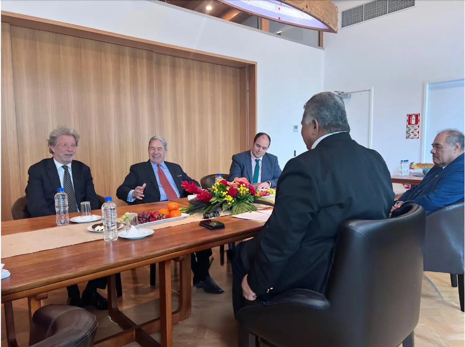NZ confirms meeting after Samoa Govt fake photo