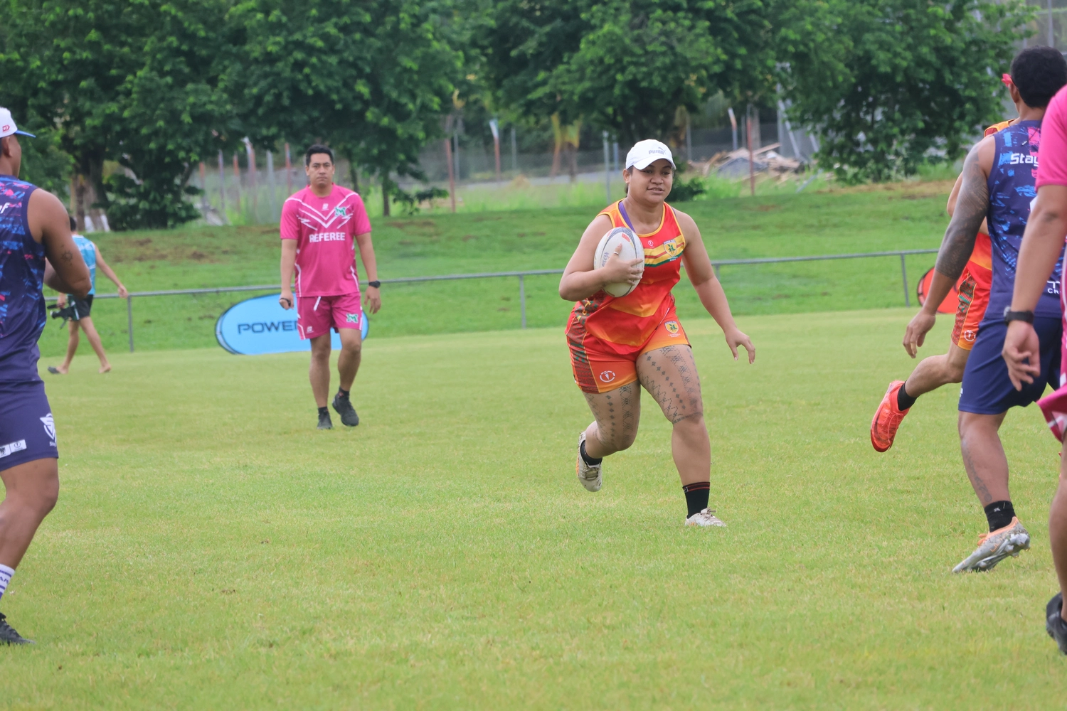 Tafitoala players participate to boost morale