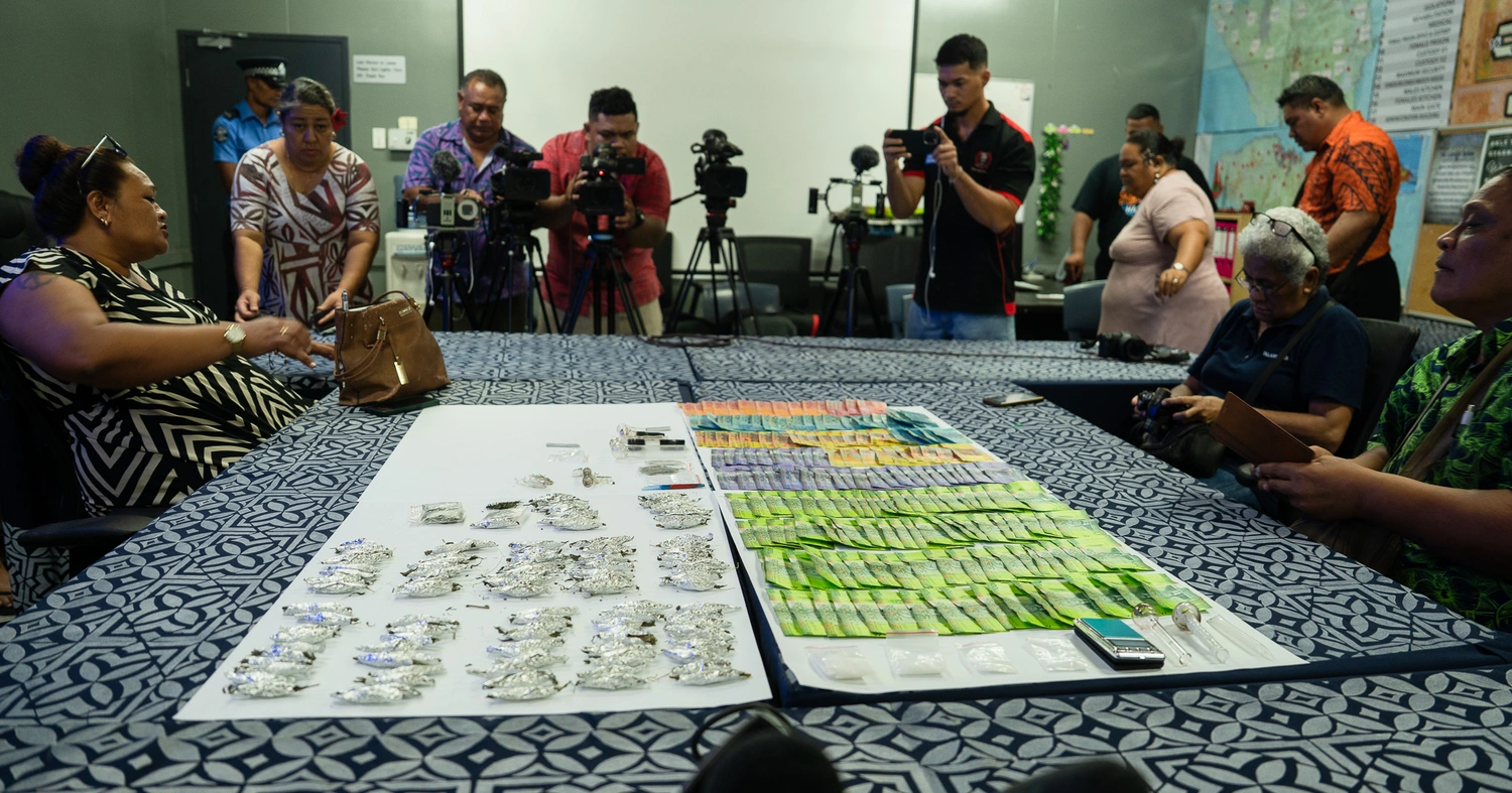 Police clarifies damages during raid