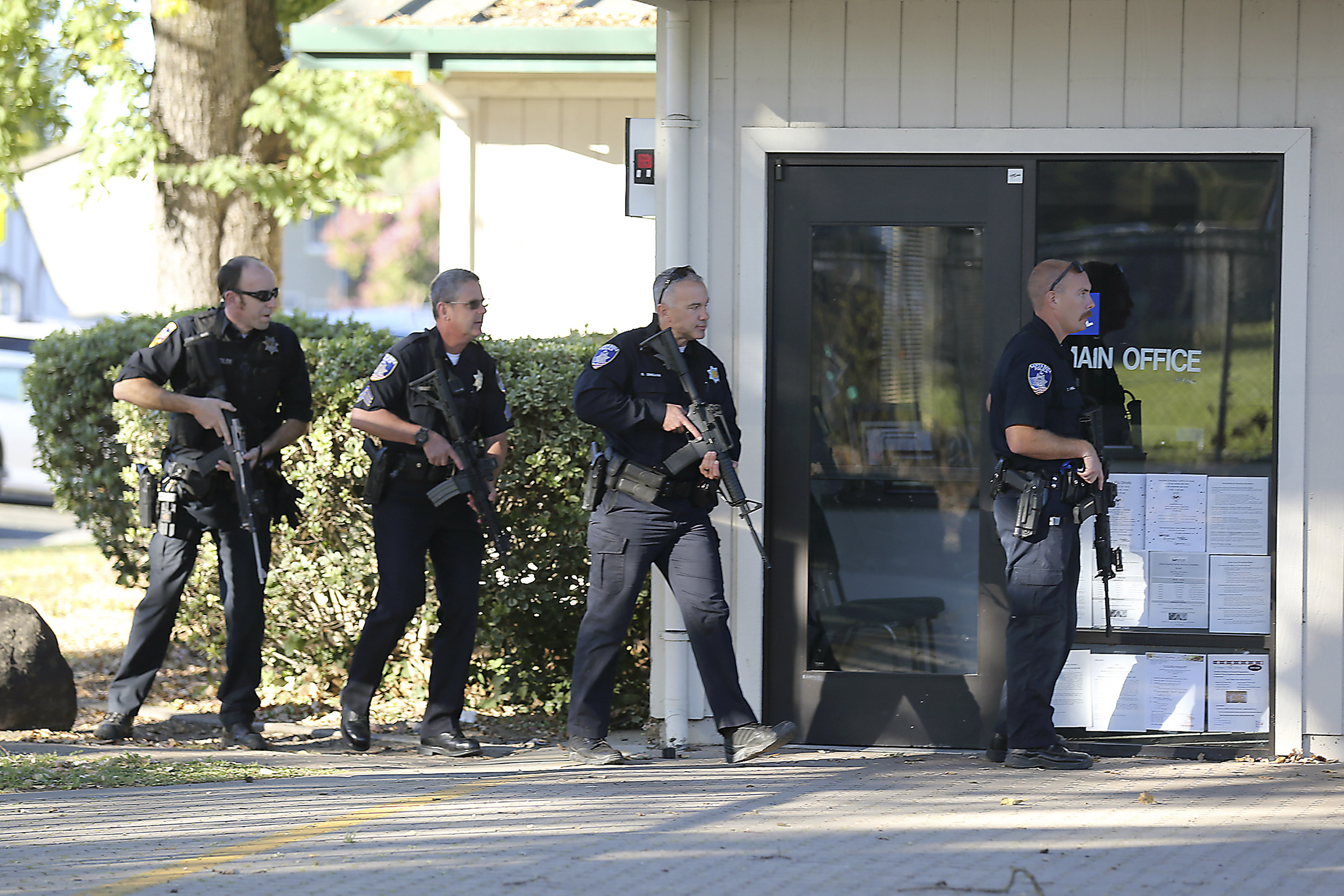 Gunman, accomplice nabbed in shooting near California school