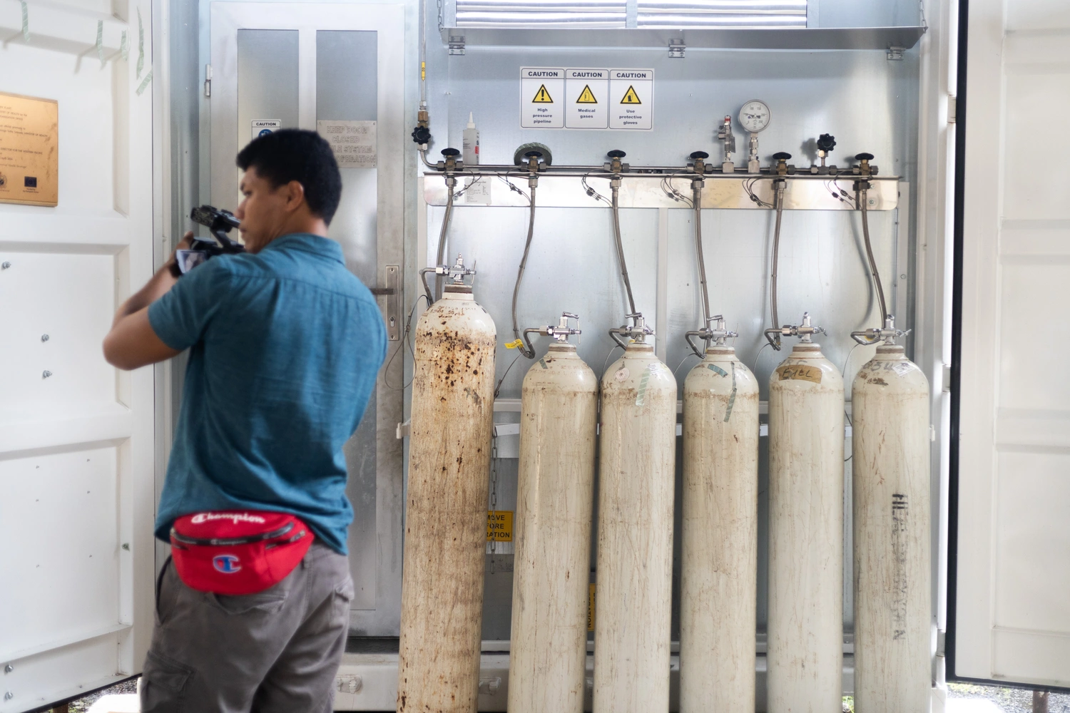 CT Scan operational again, one oxygen machine working 