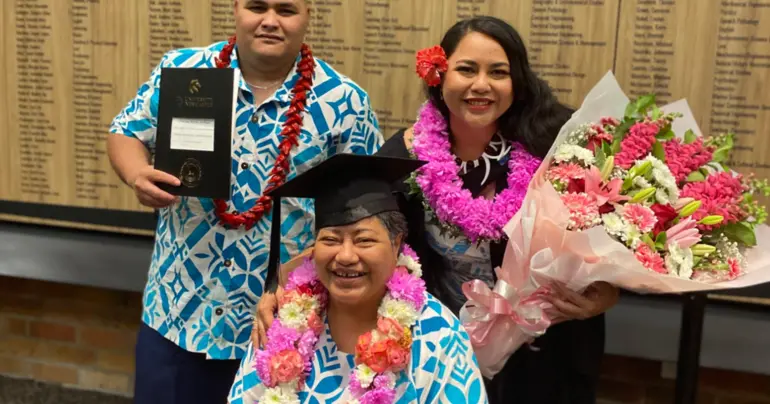 Theresa dedicates MBA to mother