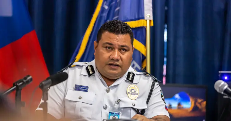 Police take down Figiel statement 