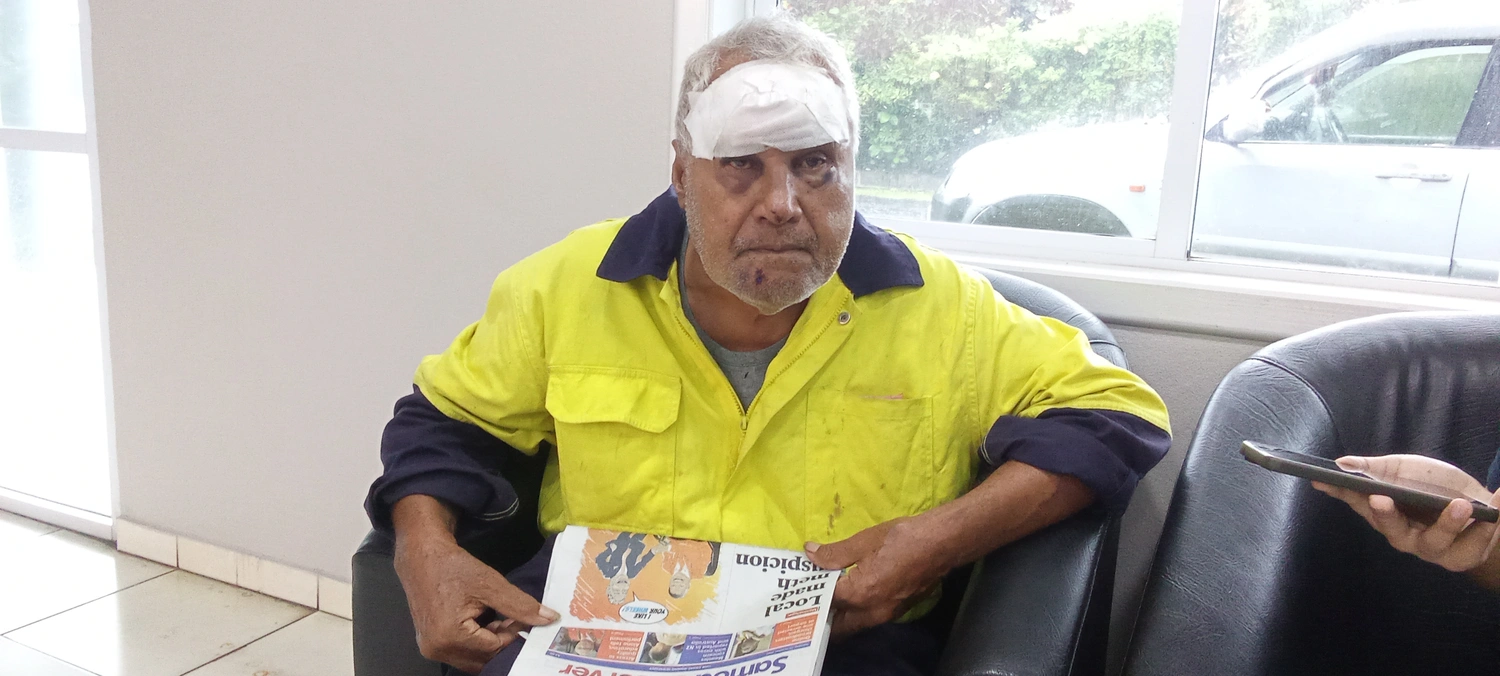 Elderly man attacked and robbed during morning walk