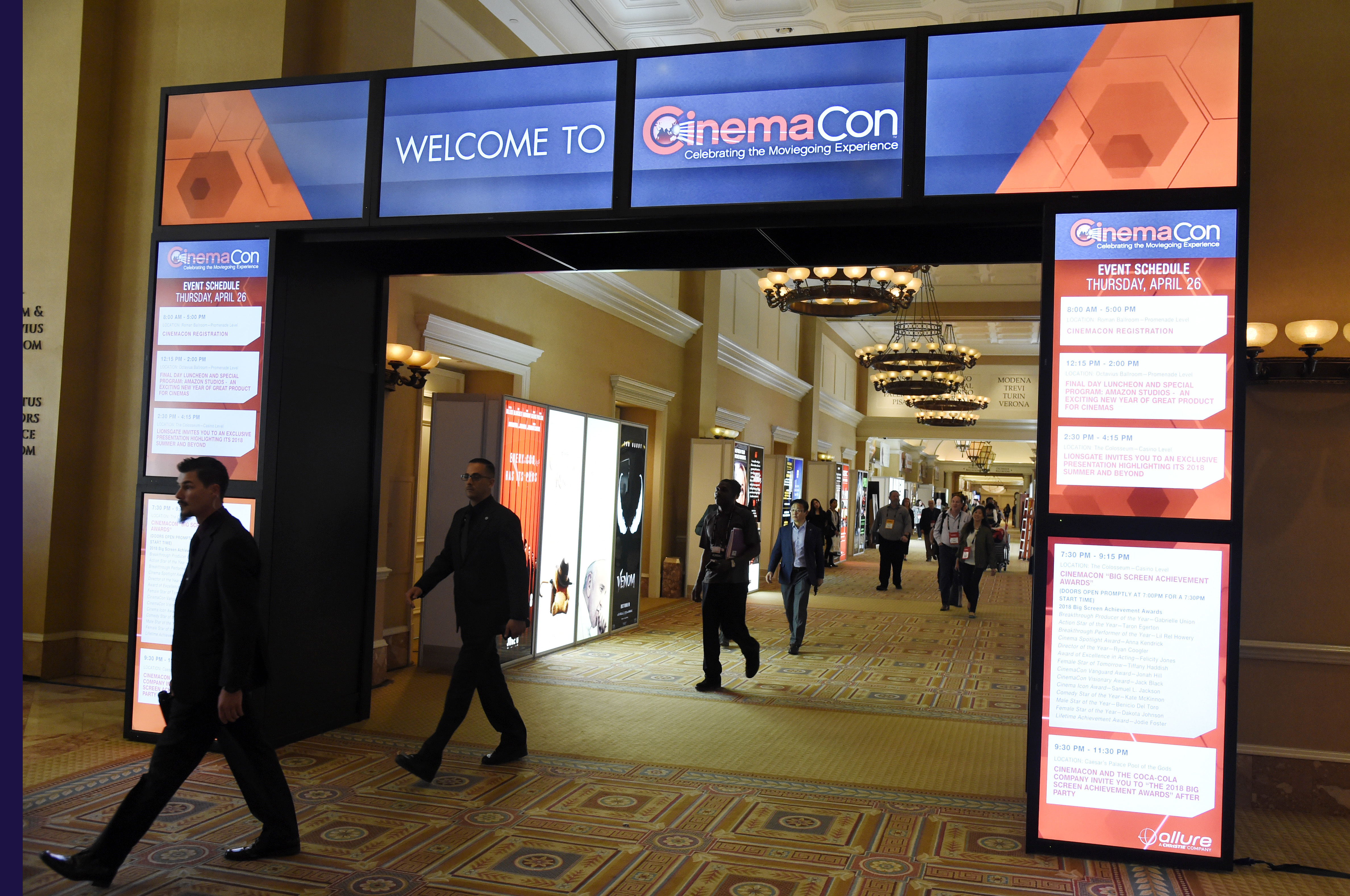 Movie theater owners, studios and stars convene at CinemaCon