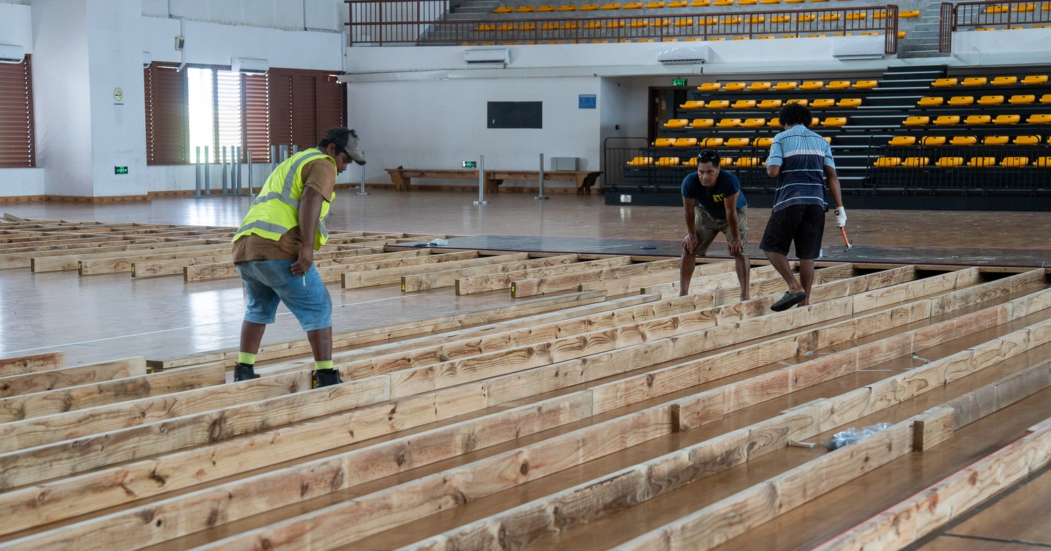 Preparations start for swearing-in