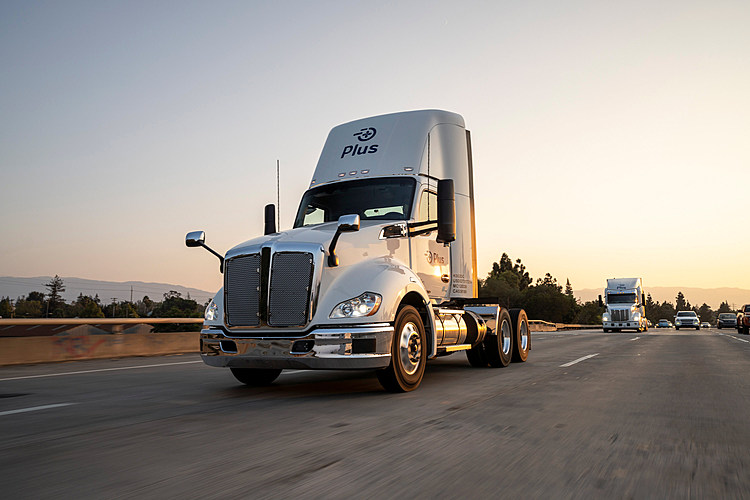  Self-Driving Truck Company Plus Upsizes Recent Fundraising to $420 Million