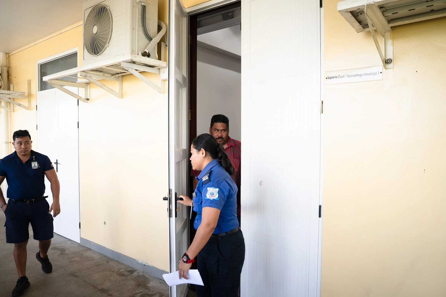 Elderly man pushed out of car
