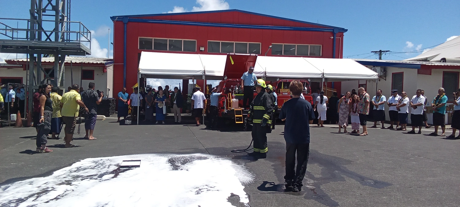 Electric fire trucks unveiled