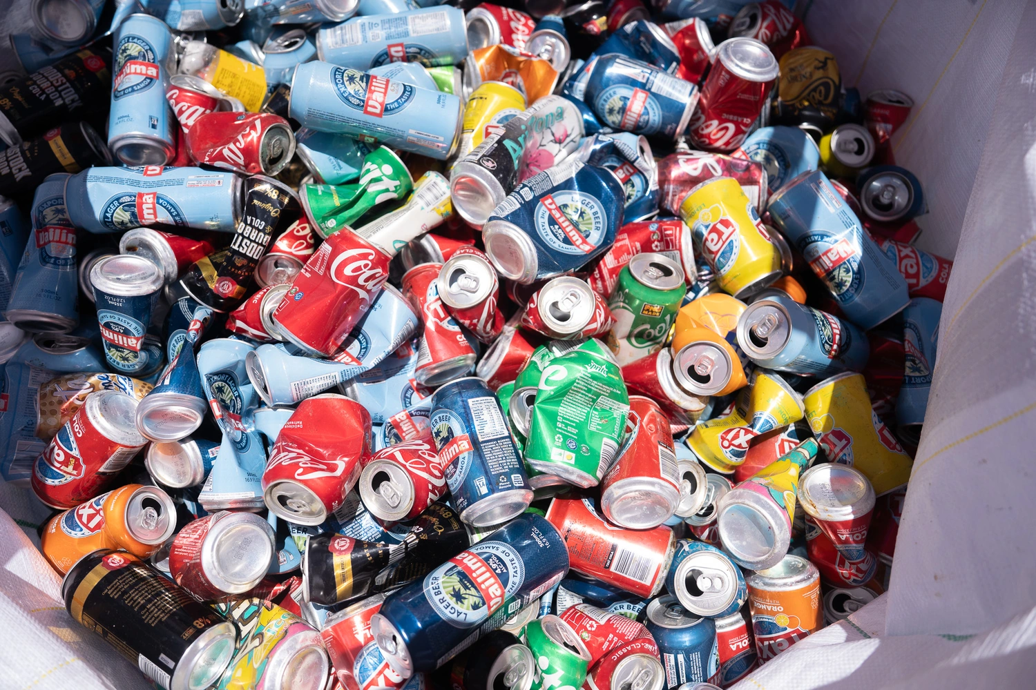 Recycling drive collects close to half a million bottles and cans