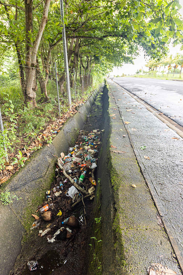 Illegal dumping of household and industrial waste