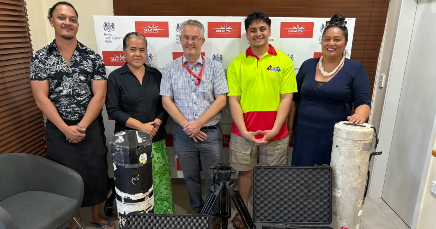 BBC Media Action provides equipment for local media