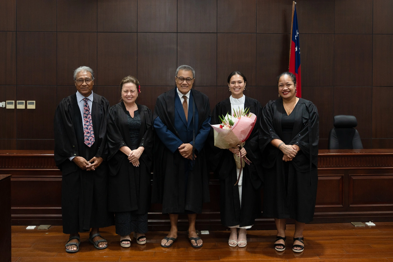 A chance for legal advocacy: Taulesulu admitted to the bar