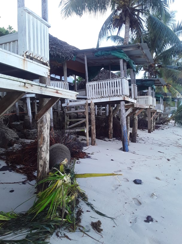 South coast residents count cost of storm surge