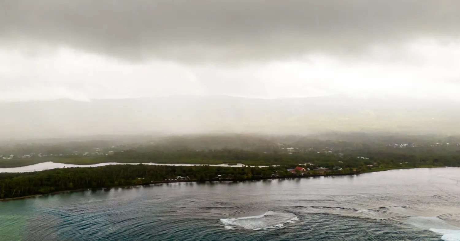 Winds of up to 50km/h recorded