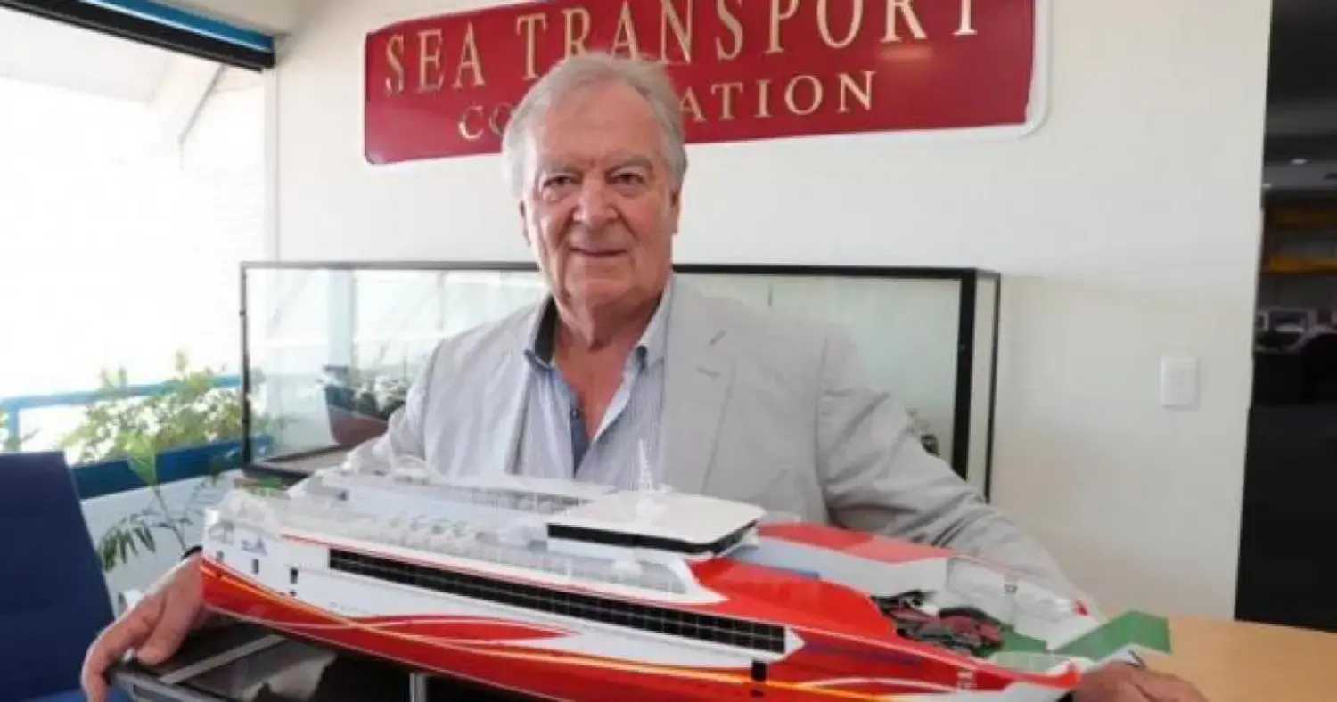 Designer says ferry will be on schedule