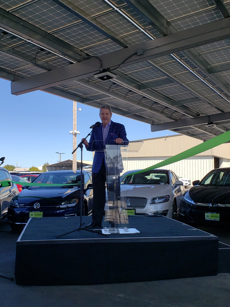 Hansel Auto Group, MBL Energy and NantEnergy Unveil California’s First Solar + Energy Storage Installations at Car Dealerships