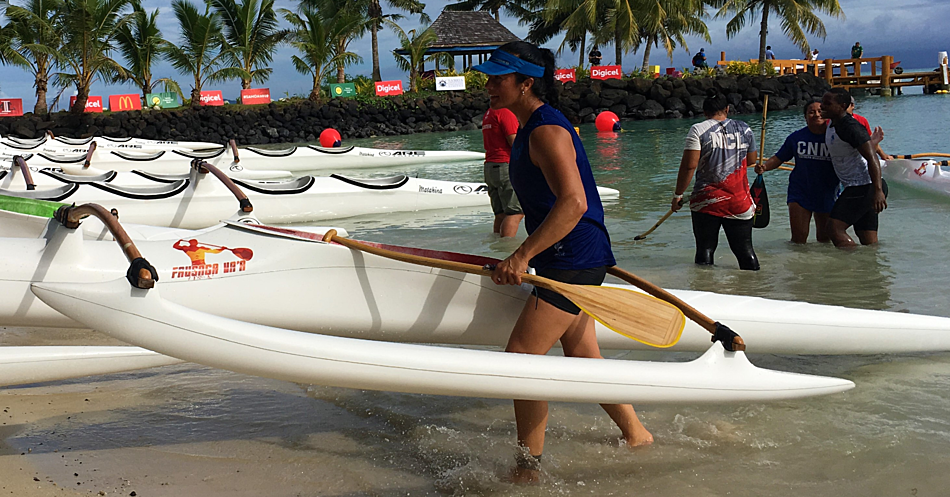 Cairns wins bronze medal for Samoa va'a team 
