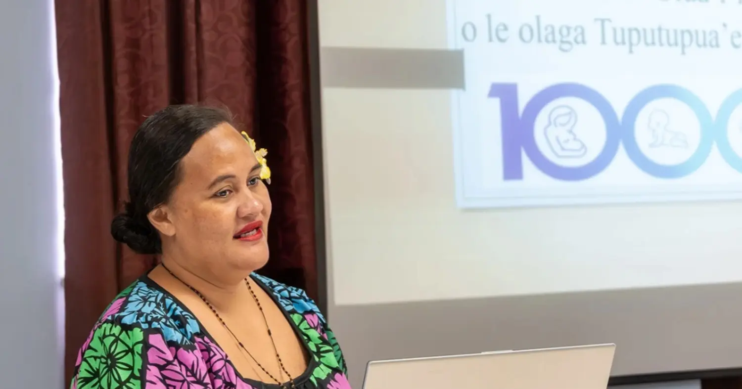 Nutritionist champions learning and community health