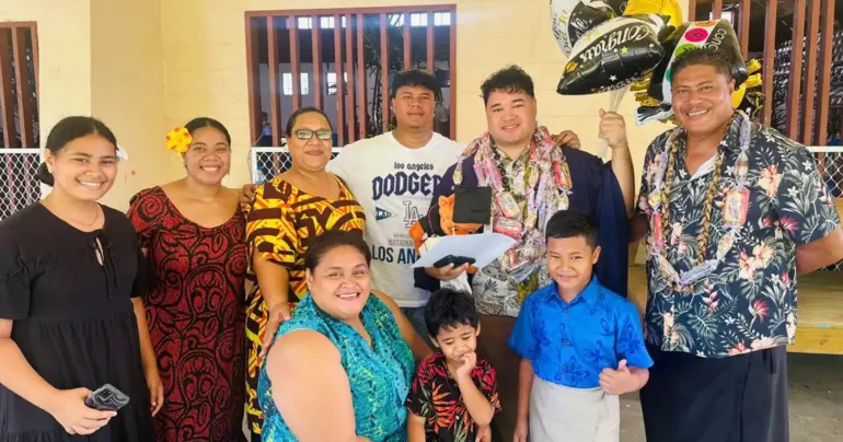 EJ's journey from caregiving to graduation