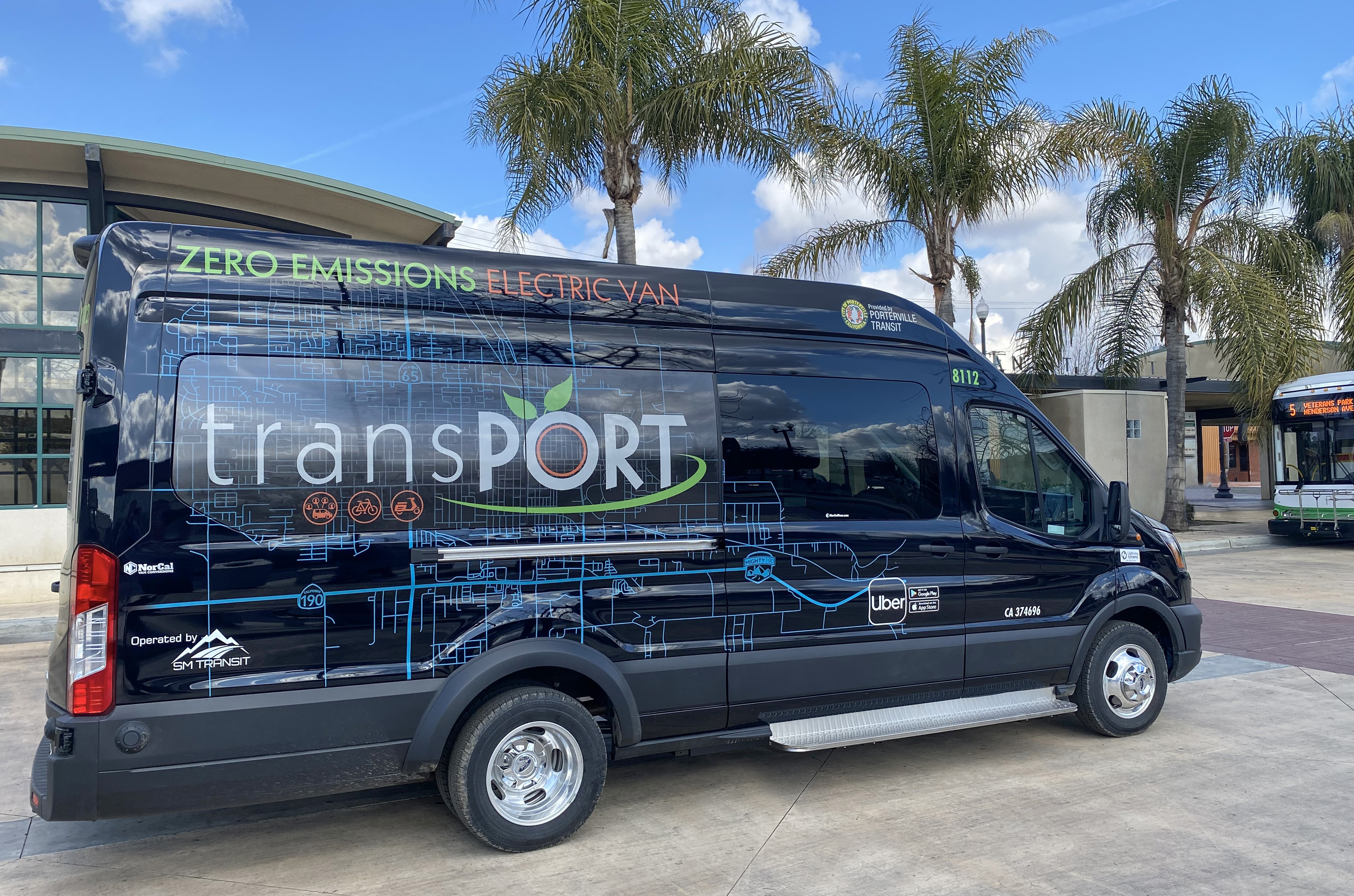 California’s City of Porterville Deploys 12 All-Electric Micro-transit Vans from Colorado’s Lightning eMotors